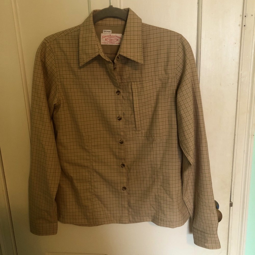 Filson 100% wool button down
